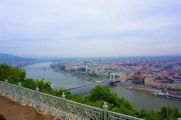 the city of Budapest, Hungary