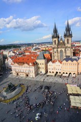 Naklejka na ściany i meble the old city of Prague