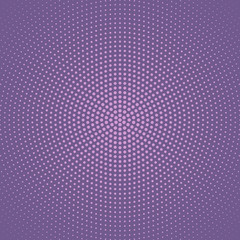 Halftone geometric round dot pattern background design - abstract vector graphic