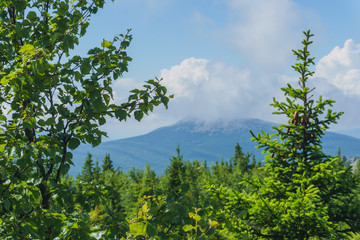 Hiking in the national Park Taganay- mountains, rivers, lakes
