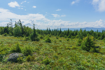 Hiking in the national Park Taganay- mountains, rivers, lakes