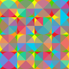Abstract geometric colorful pattern for background. Decorative backdrop can be used for wallpaper, pattern fills, web page background, surface textures.