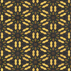 Abstract  cartoon kaleidoscope