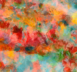 Abstract painting art for sale. Stock. Hand drawn on canvas. Multi color artistic background. Pattern for design handmade printed production. Art print for canvas or poster. Unusual modern texture.