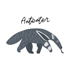 South America Animal Clipart Vector Drawing