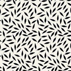abstract geometric leaves pattern for natural background, simple minimalist graphic , retro decoration , summer fashion