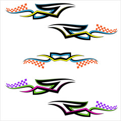 Vehicle Graphics, Stripe : Vinyl Ready Design
