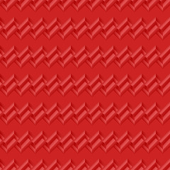 Geometric Seamless Design Cover Consisting of Isolated Elements. Future and Trendy Cover of Geometric Seamless Design. Fine Ornament with Red Elements