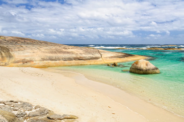 Magical little beach called Greens Pool in the William Bay National Park - Denmark, WA, Australia