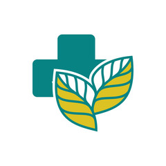 Naklejka premium health logo template