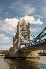Fototapeta na wymiar Vista de la Tower Bridge, Londres, Inglaterra