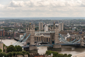 Obraz premium Vista de la Tower Bridge, Londres, Inglaterra