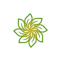 leaf logo template