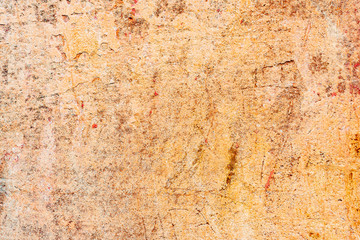 Texture of a concrete wall with cracks and scratches which can be used as a background