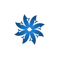 leaf vintage logo template