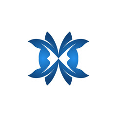 leaf vintage logo template