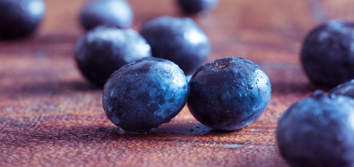 Blueberries are perennial flowering plants