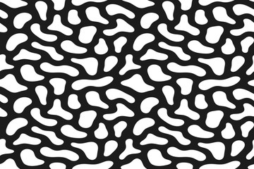 Monochrome vector seamless pattern.