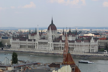 Obraz premium Hungarian Parliament Building