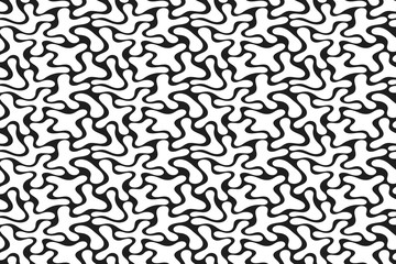 Monochrome vector seamless pattern.