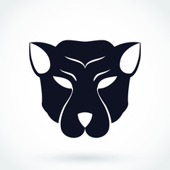 simple animal predator head logo