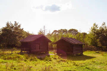 Old traditional Cabain in Sweden	