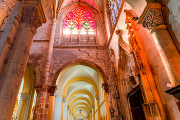 Church of Souvigny, allier, France
