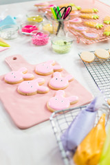 Easter sugar cookies