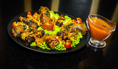 paella in a pan