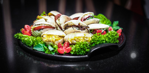 salad with chicken and vegetables