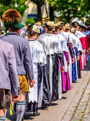 Fototapeta premium bavarian dirndl