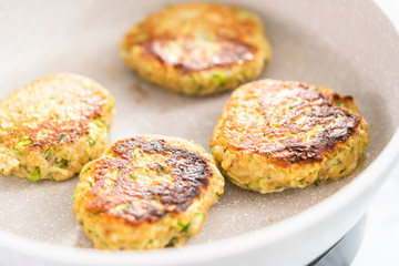 Zucchini cakes
