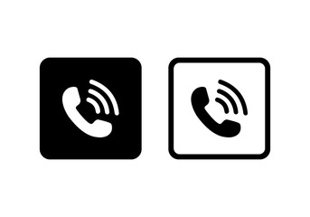 Call icon symbol vector