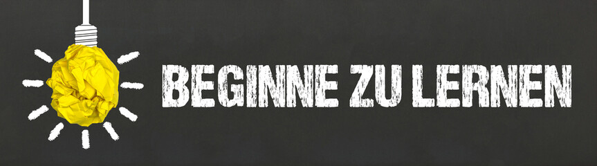 Beginne zu lernen