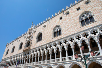 Naklejka premium Doges Palace or Palazzo Ducale in Venice