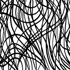Brush texture pattern. Grunge vector.