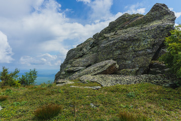Hiking in the national Park Taganay- mountains, rivers, lakes