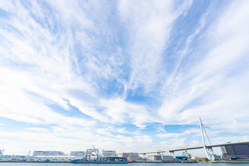 Fototapeta na wymiar OSAKA 海遊館周辺の風景