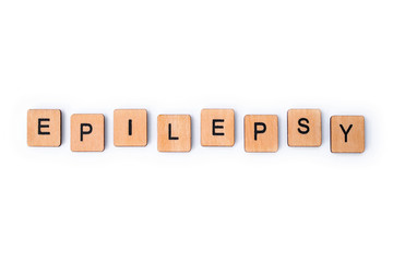 The word EPILEPSY