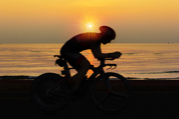Obraz na płótnie Canvas Cycling triathlon weekend