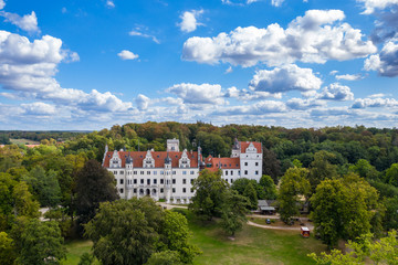 Fototapeta na wymiar Schloss Boitzenburg in der Uckermark im Bundesland Brandenburg