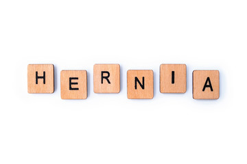 The word HERNIA