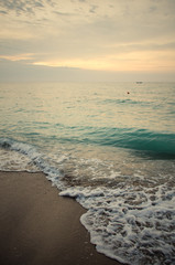 Sea waves at the Black Sea