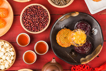 Mid Autumn Festival Chinese Traditional Pastry Mooncake