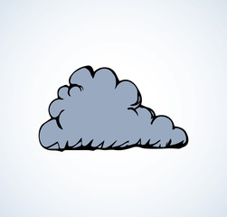 Cloud. Vector illustration