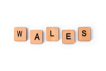 The word WALES