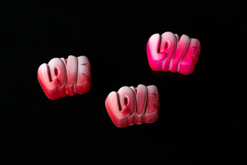 Candy for Valentine’s day holiday