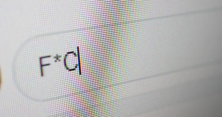 internet bullying. troll writes: F*ck you