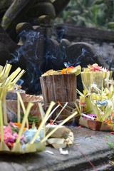 Offrandes à Bali