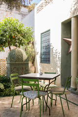 Jardin à Fès
